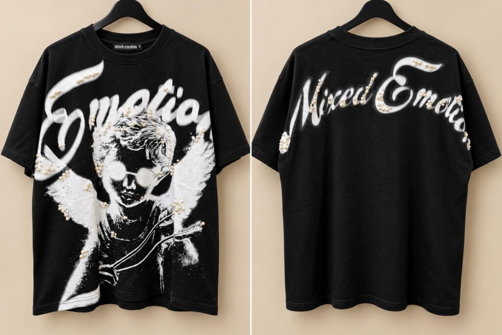 Camisa negra Never Give Up