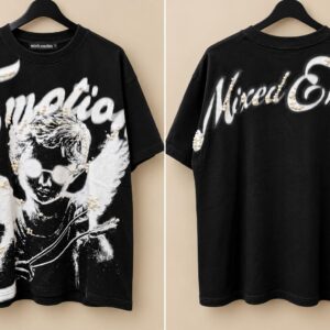 Camisa negra Never Give Up