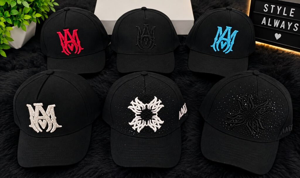 Gorras bordadas – colección