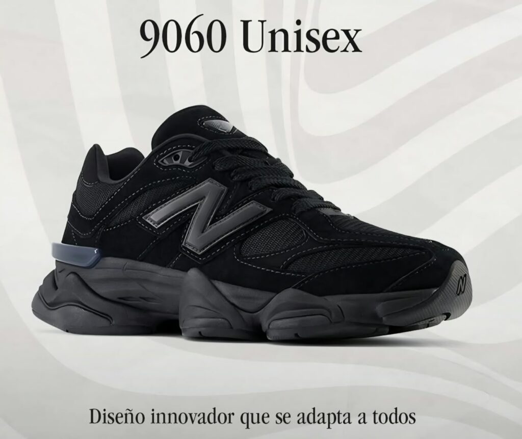 Tenis New Balance 9060 negros