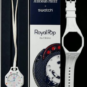 Reloj Royal Pop negro y blanco
