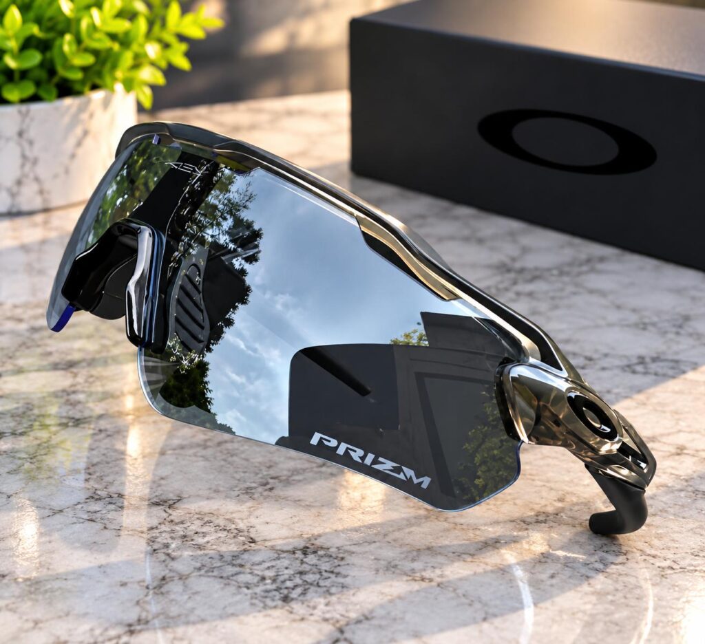 Gafas deportivas Oakley lente oscuro y verde