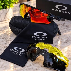 Gafas deportivas Oakley lente naranja con estuche