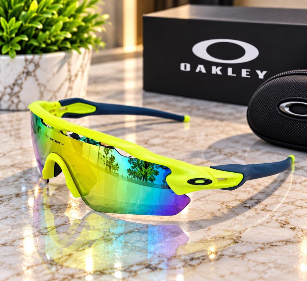 Gafas deportivas Oakley lente amarillo neón