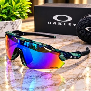 Gafas deportivas Oakley lente rojo y azul